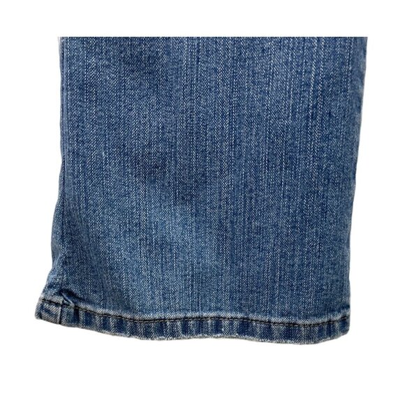 St Johns Bay Womens Stretch Bootcut Blue Denim Jeans Size 10 - Picture 5 of 8